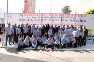 Abanderamiento a la Delegación Michoacana Juecos Deportivos Nacionales 1 (10)