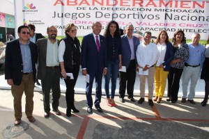 Abanderamiento a la Delegación Michoacana Juecos Deportivos Nacionales 1 (11)