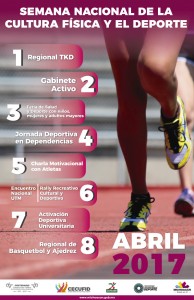 Rueda de prensa Semana Nacional de Cultura Física y del Deporte 2017 (2)