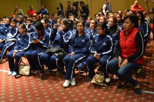 Abanderamiento selección michoacana Juegos Nacionales populares 2017